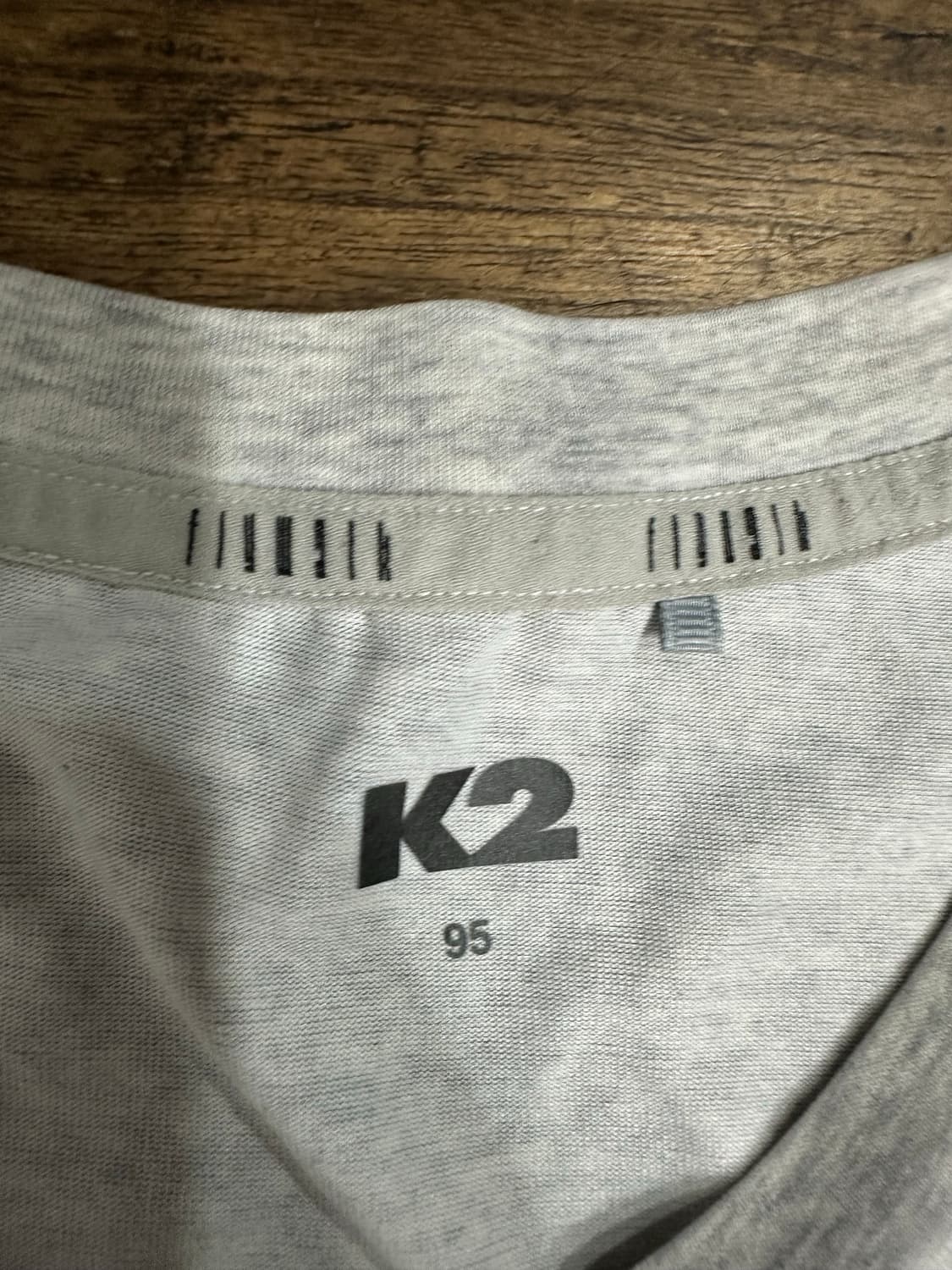 K2 플라이워크 기능성 반팔티 95 멜란지그레이 아웃도어 스포츠 상품이미지5