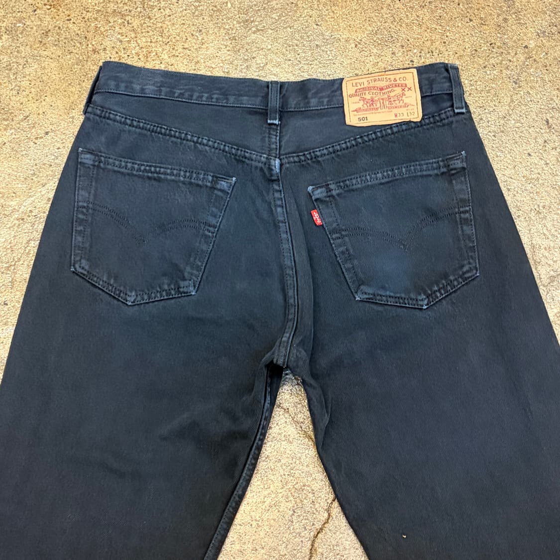 90s 빈티지 리바이스 501 블랙진 청바지 상품이미지6