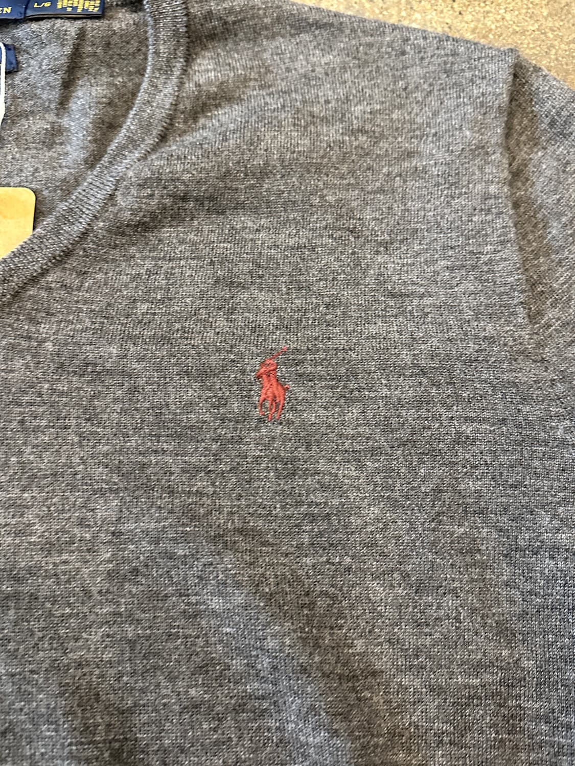 폴로 랄프로렌 메리노울 니트 L 상품이미지3