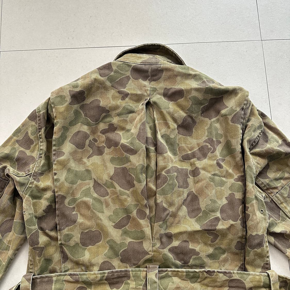 폴로랄프로렌 빈티지워싱 덕카모 파라트루퍼 벨티드자켓 상품이미지10