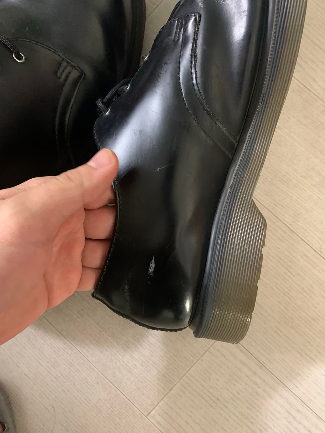 닥터마틴 x 라프시몬스 블랙 더비 슈즈 상품이미지9