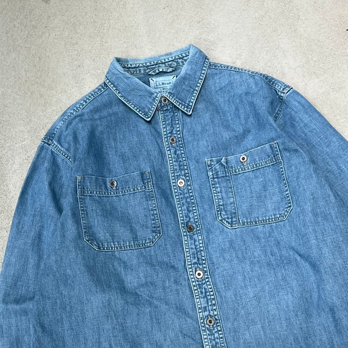 엘엘빈 워크 데님셔츠 s10416 상품이미지3