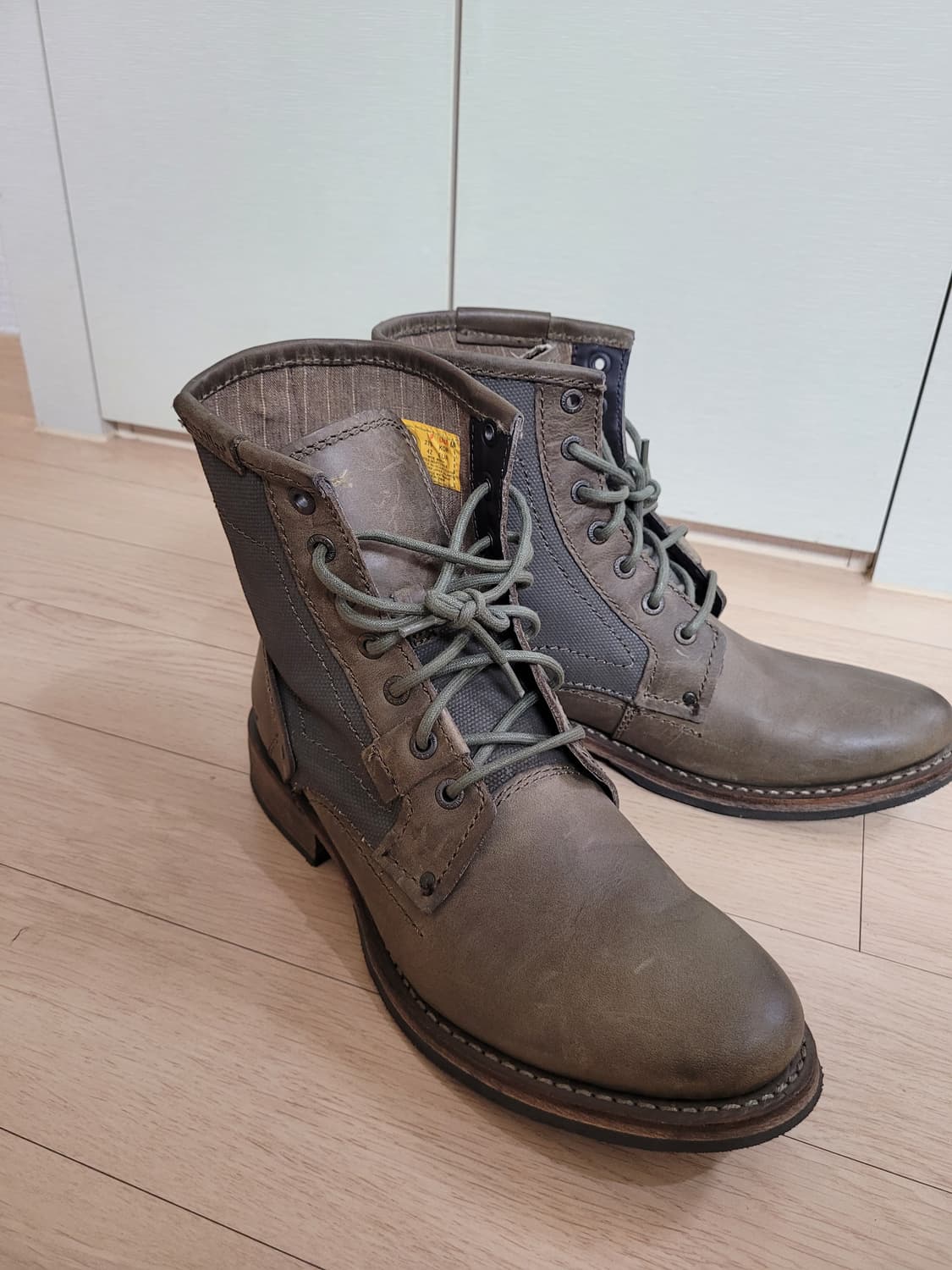 캐터필러 Caterpillar 남자 워커 부츠 280 카키 상품이미지2