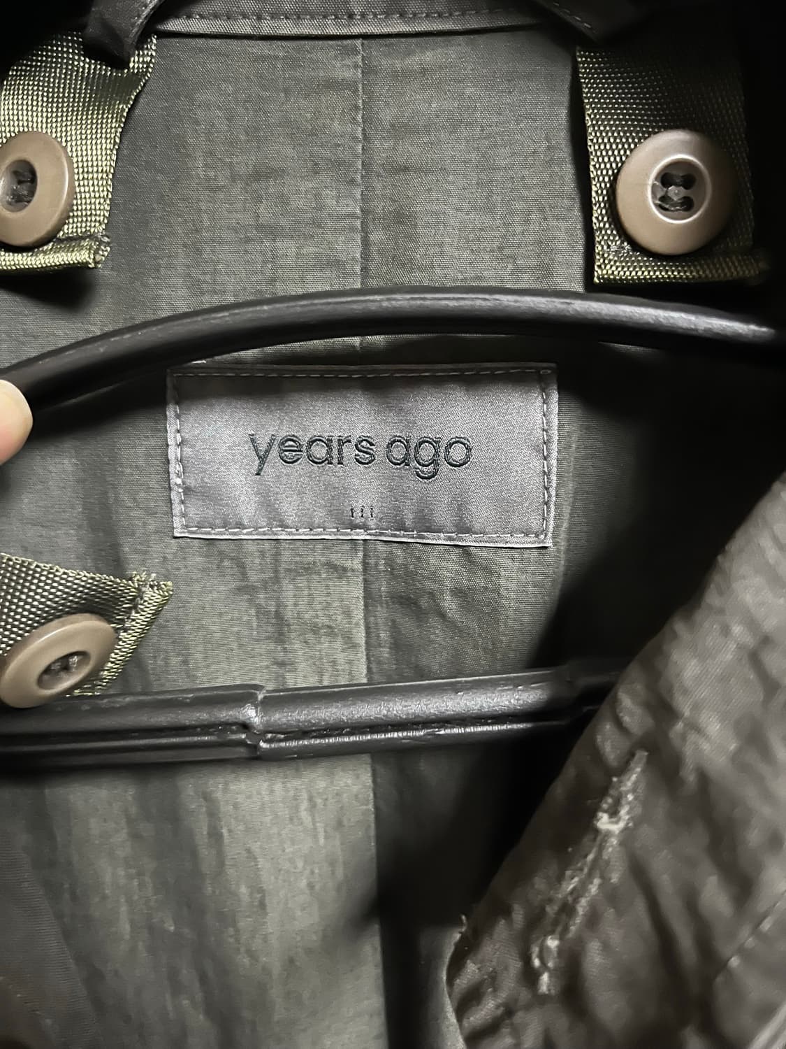 이얼즈어고 랜드파카 카키색 L사이즈 상품이미지4