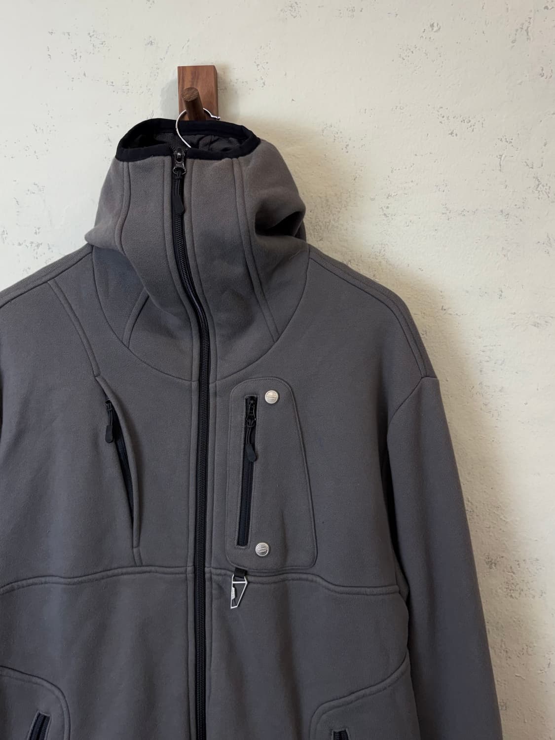 언더마이카 마샬 체스트 포켓 바라클라바 후드집업 상품이미지3