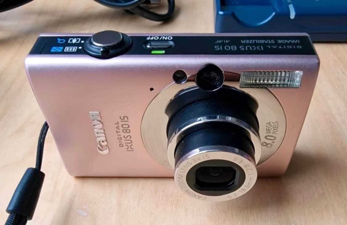 희귀!! CANON IXUS 80 핑크 캐논 익서스 80 빈티지 디카 상품이미지8