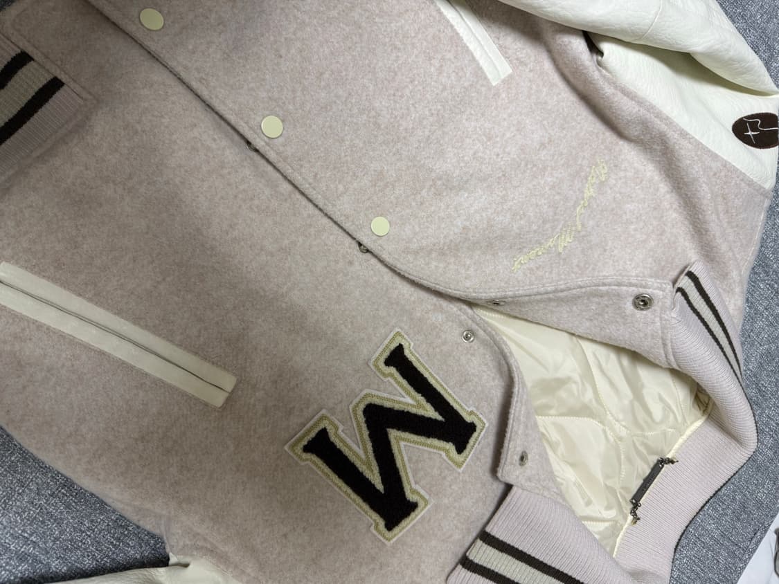 몽돌 바시티 스타디움 자켓 상품이미지2