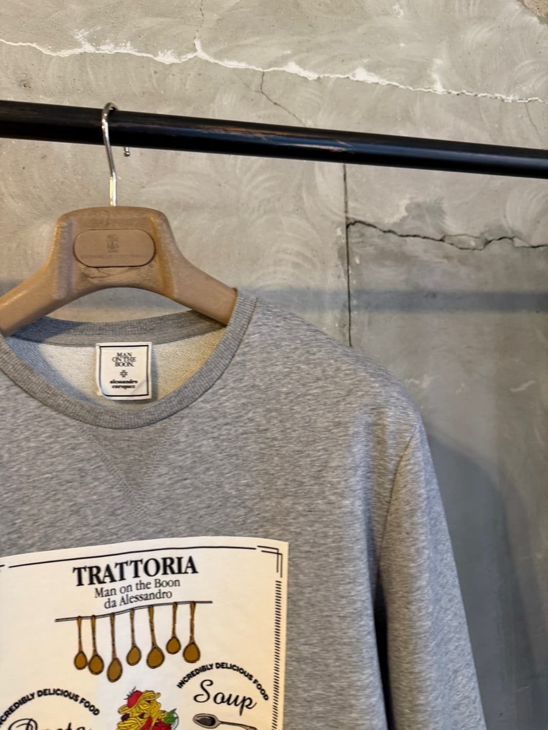 맨온더분 맨투맨 슬림100 상품이미지4