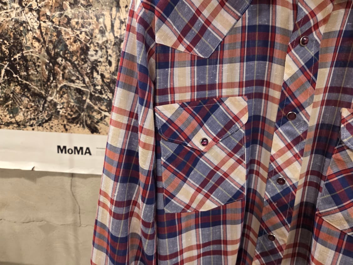 80'S 미제 웨스턴셔츠 상품이미지5