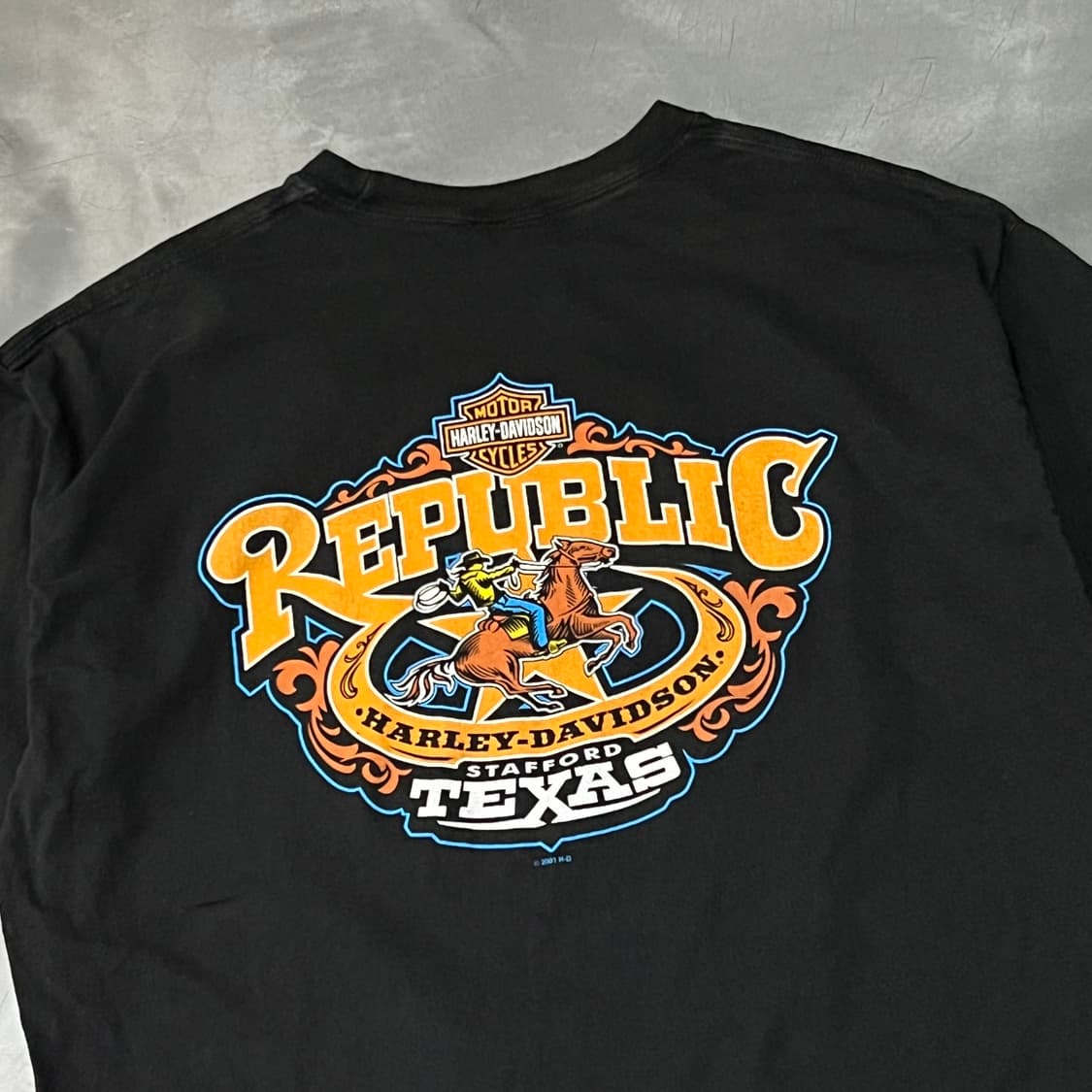  할리데이비슨 프린팅 반팔티 y15683 상품이미지4