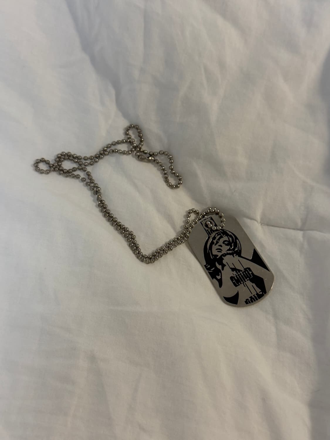 히스테릭글래머 군번줄 목걸이 상품이미지1