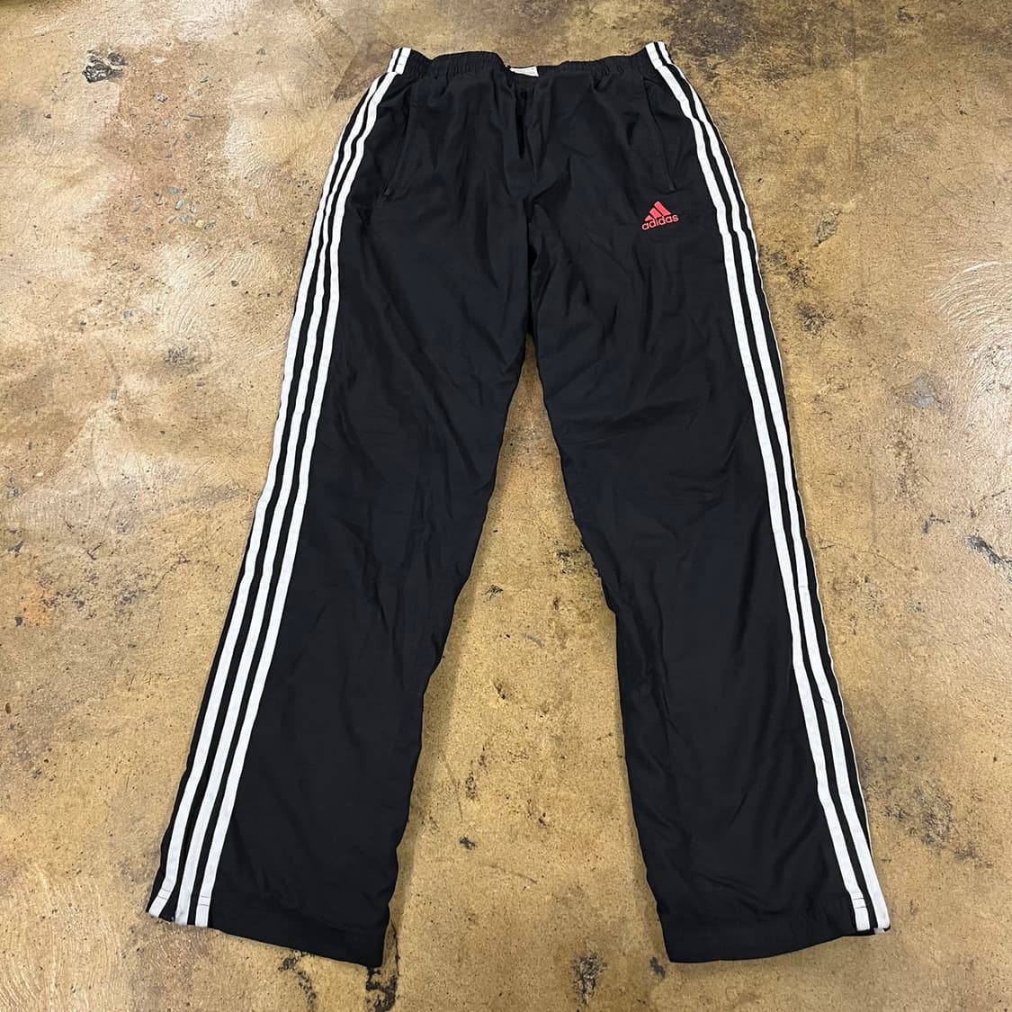 [정품/100] 아디다스 삼선 블랙 트레이닝 바지 b14 상품이미지2