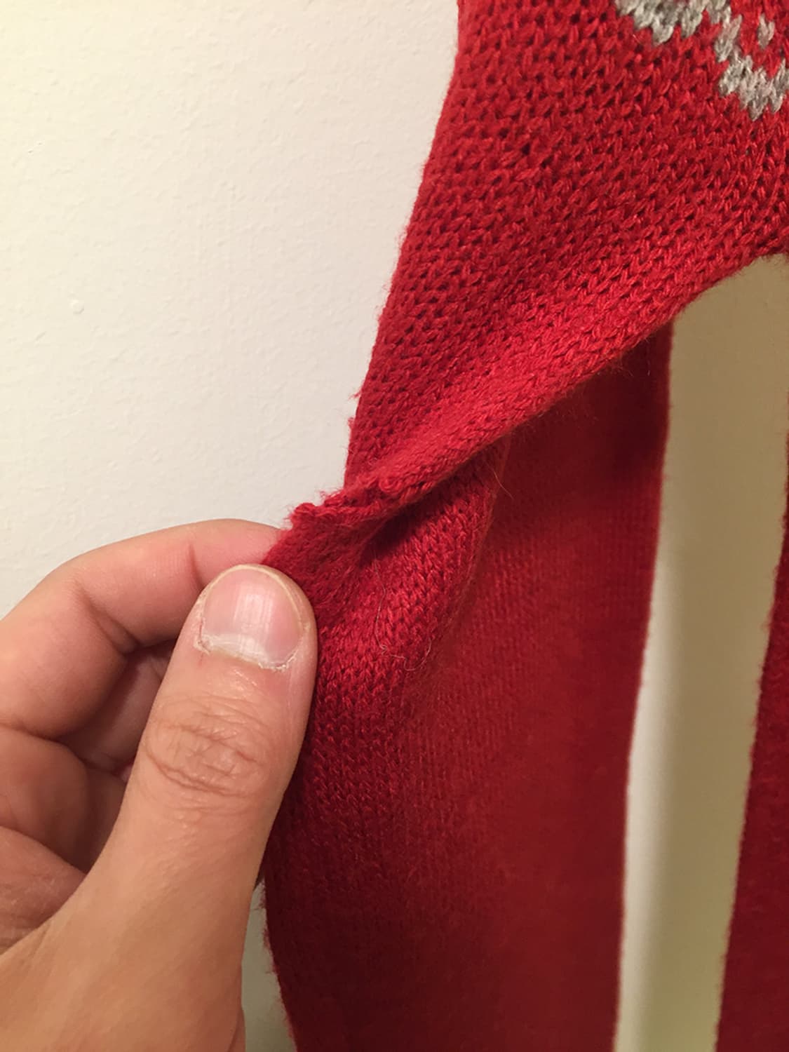 여성 라코스테 노르딕패턴 가디건 95 상품이미지6