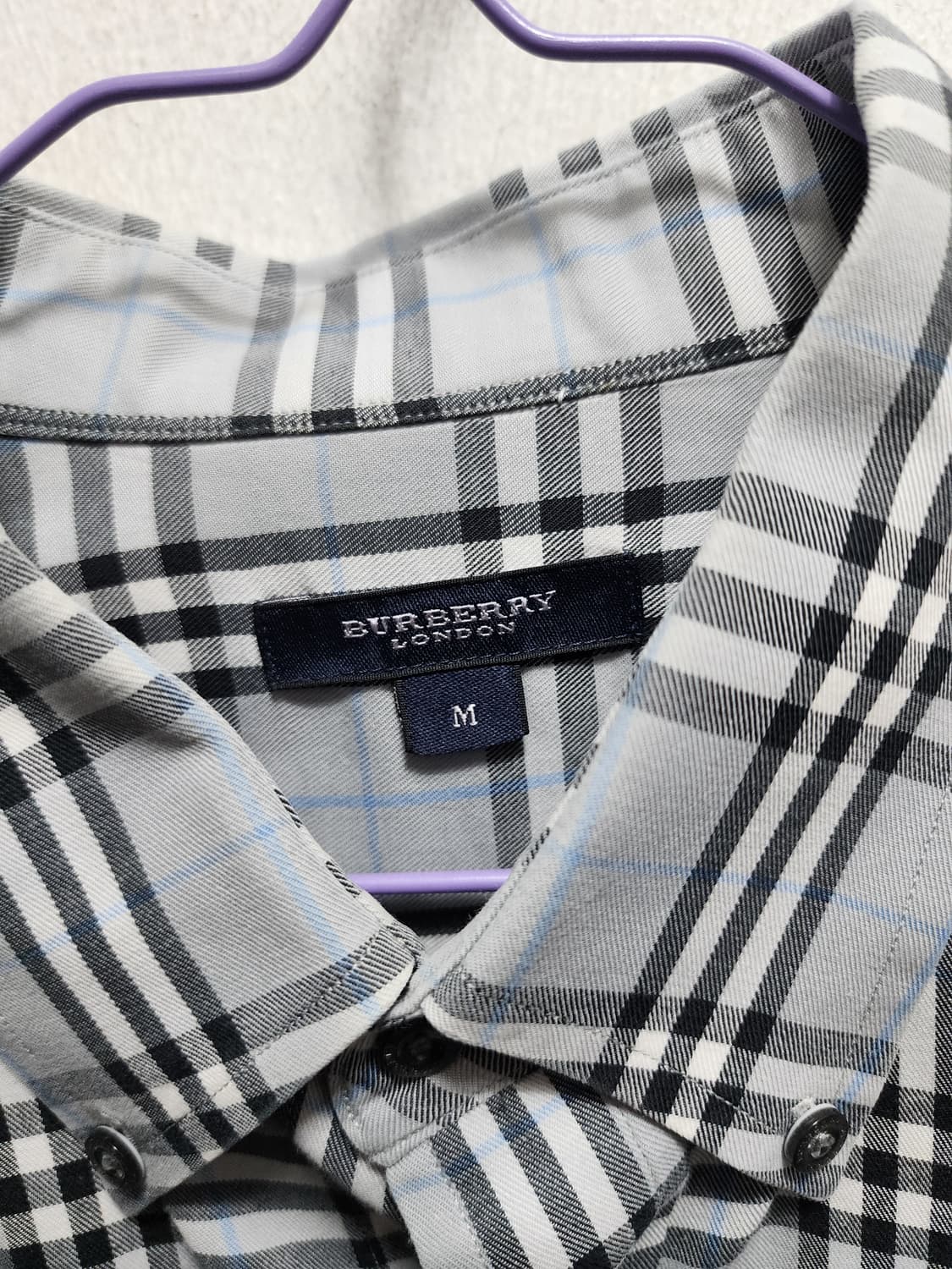 버버리 노바체크 긴팔셔츠  상품이미지5