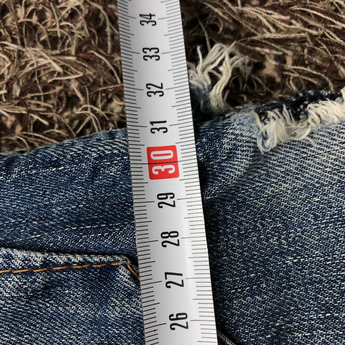 34 타미힐피거 데미지 디스 데님 팬츠 상품이미지8