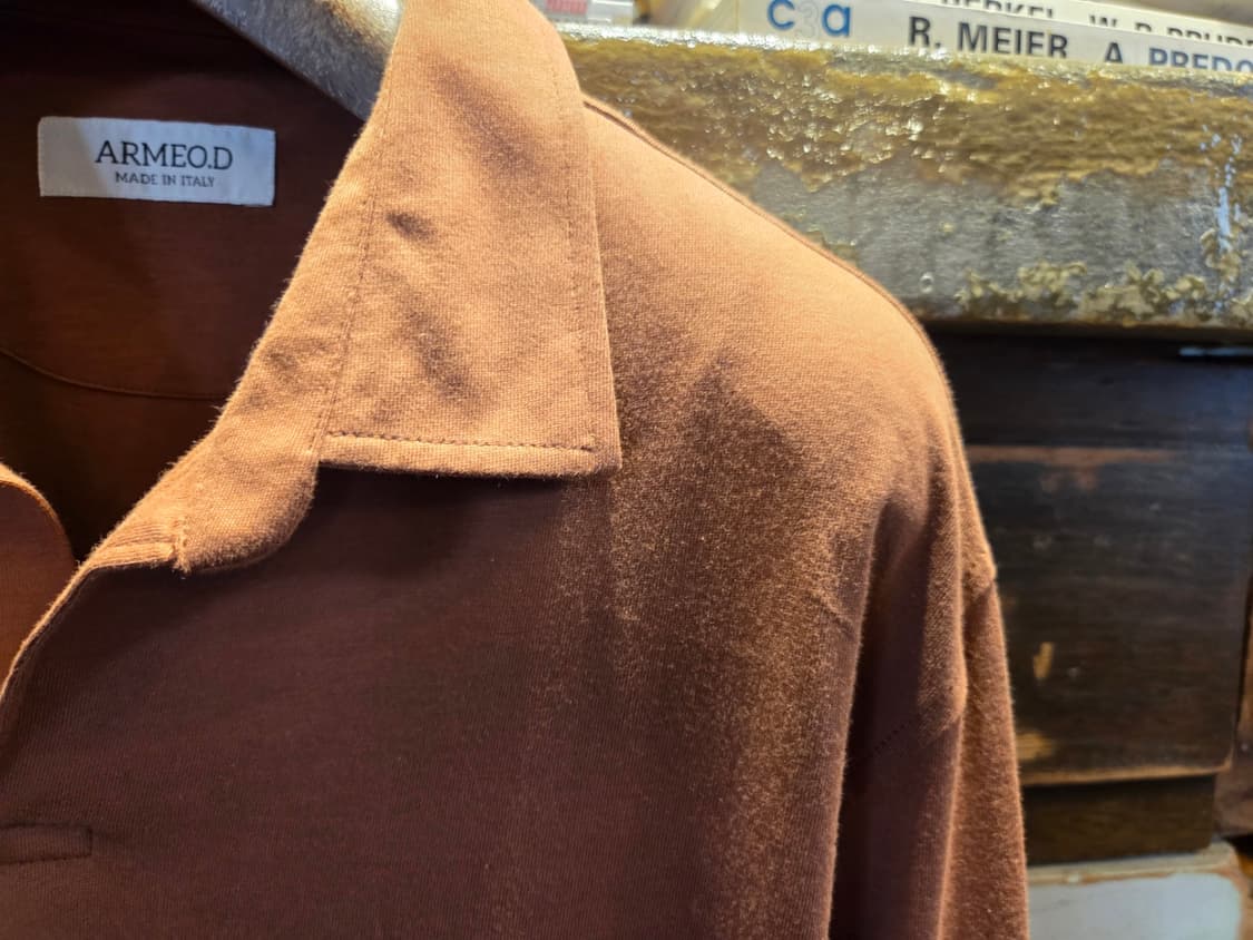 ARMEO.D 오픈칼라넥 티셔츠 상품이미지8