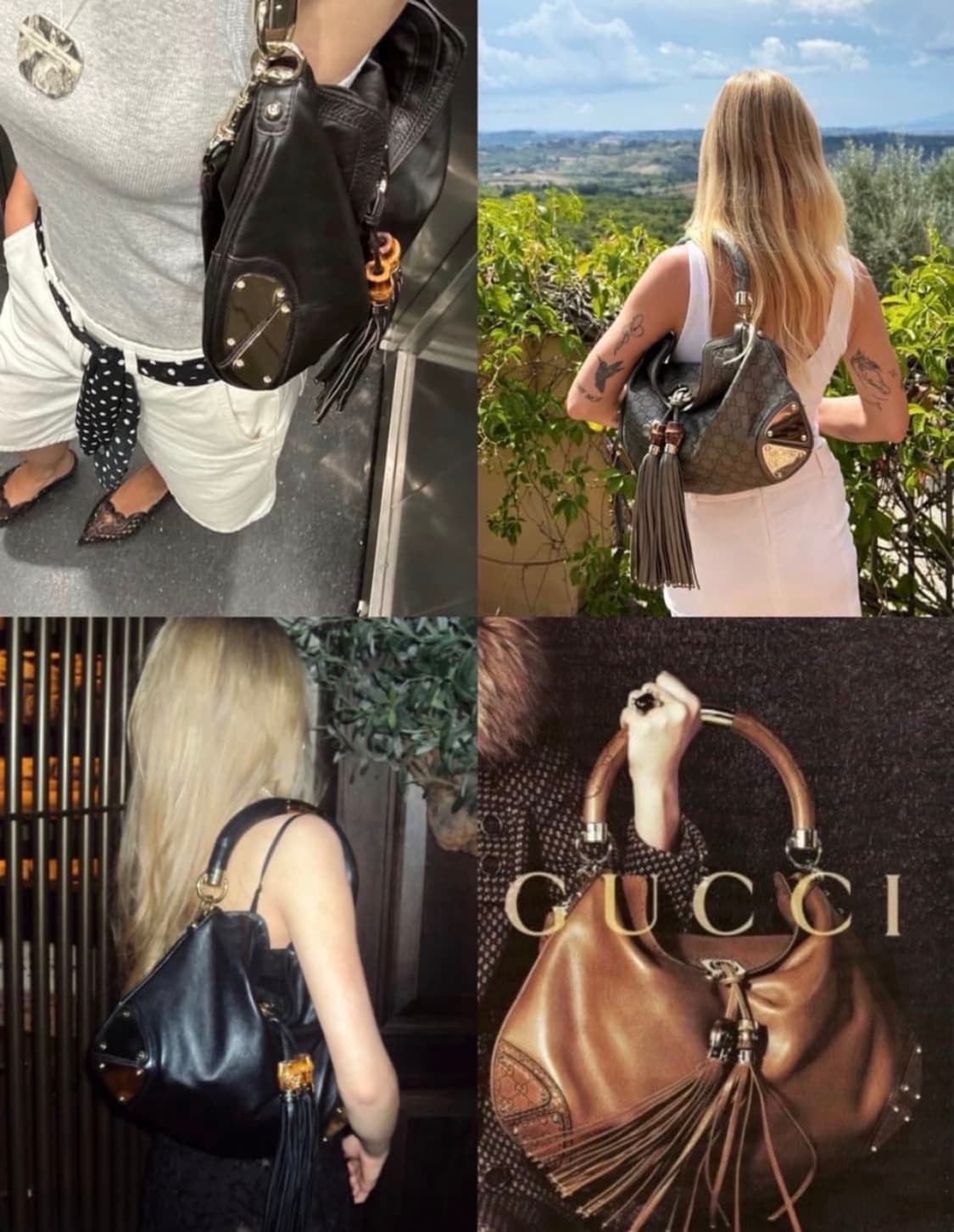 구찌 인디 뱀부 숄더백 상품이미지2