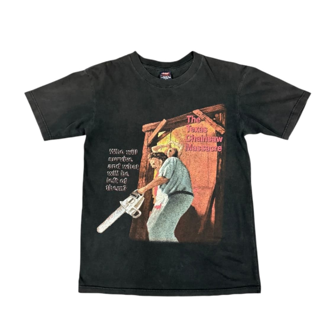 90s Texas Chainsaw 텍사스 전기톱 학살 영화 티셔츠 상품이미지1