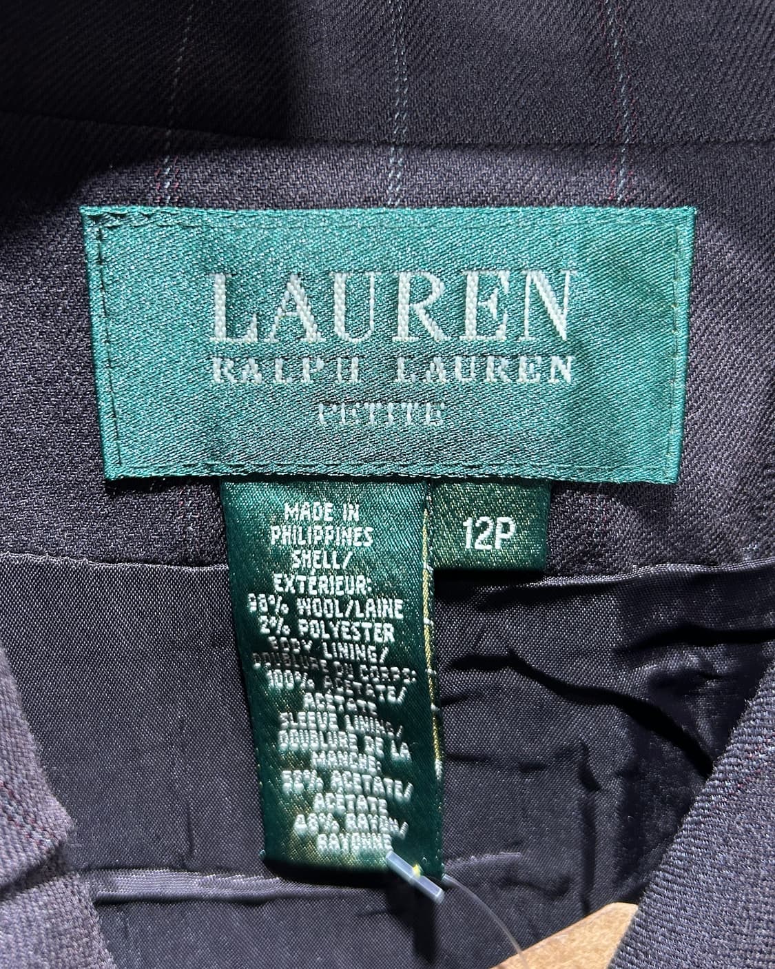 S 폴로랄프로렌 핀스트라이프 버튼 테일러드 블레이저 상품이미지5