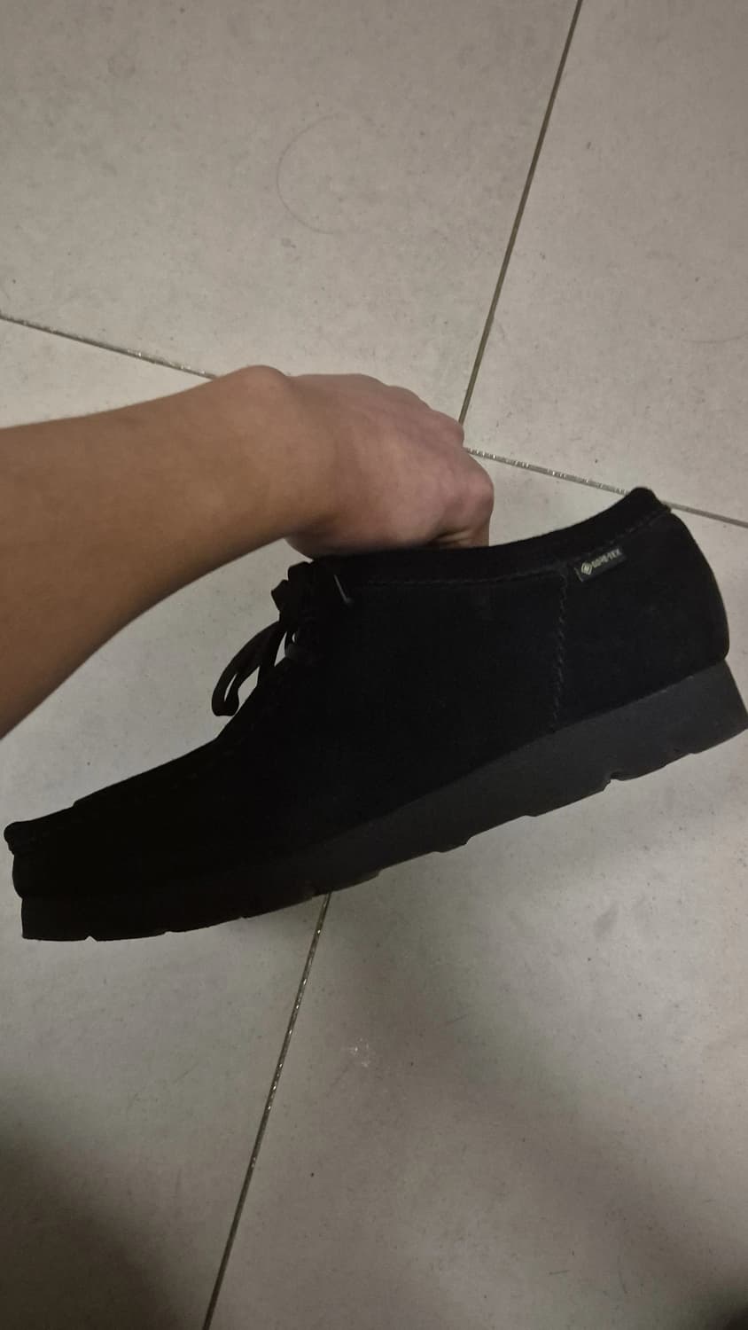 클락스 왈라비 고어텍스 블랙 uk8.5 상품이미지3