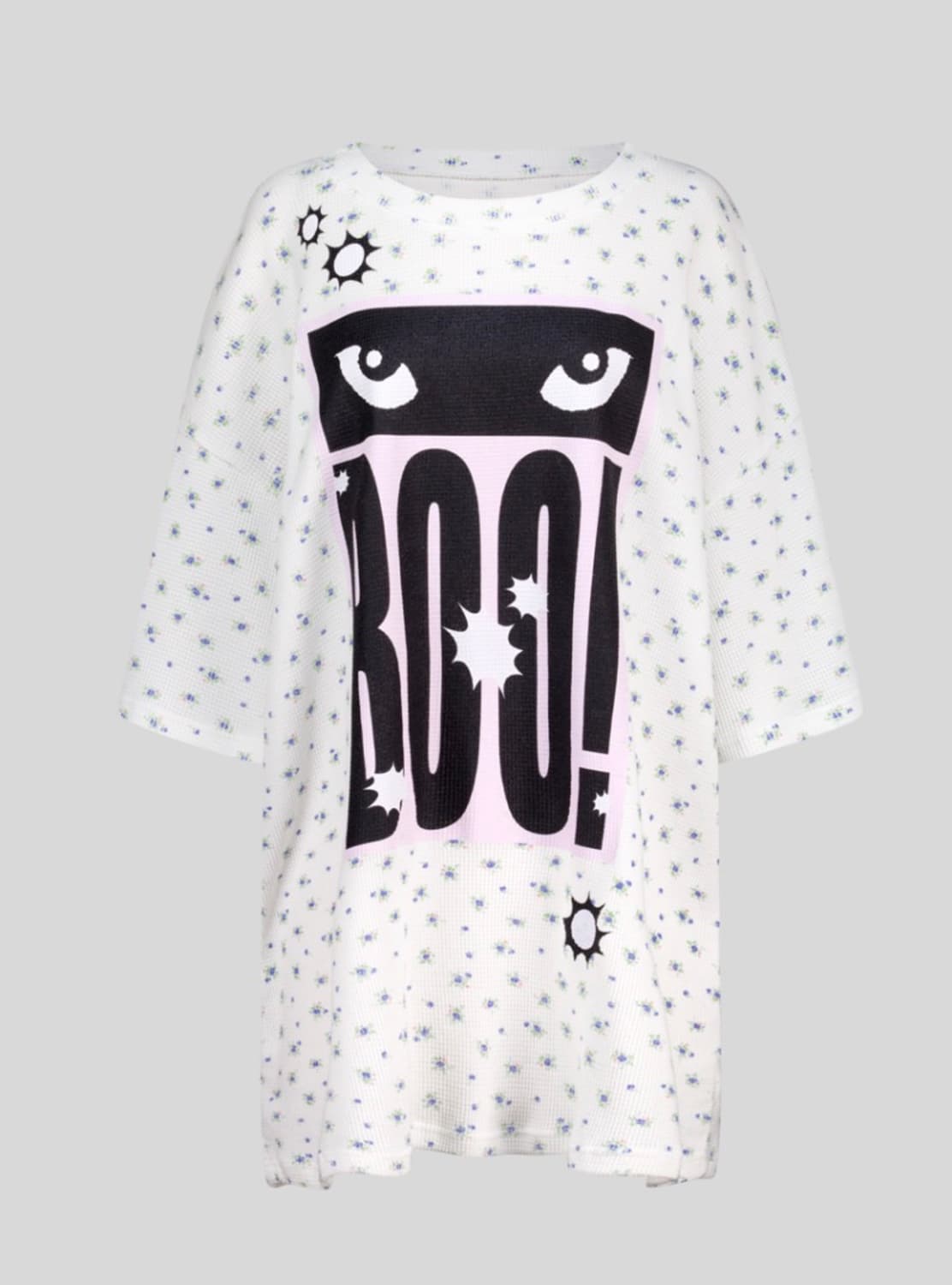 샵페어리 cat’s eyes flower waffle top 상품이미지1