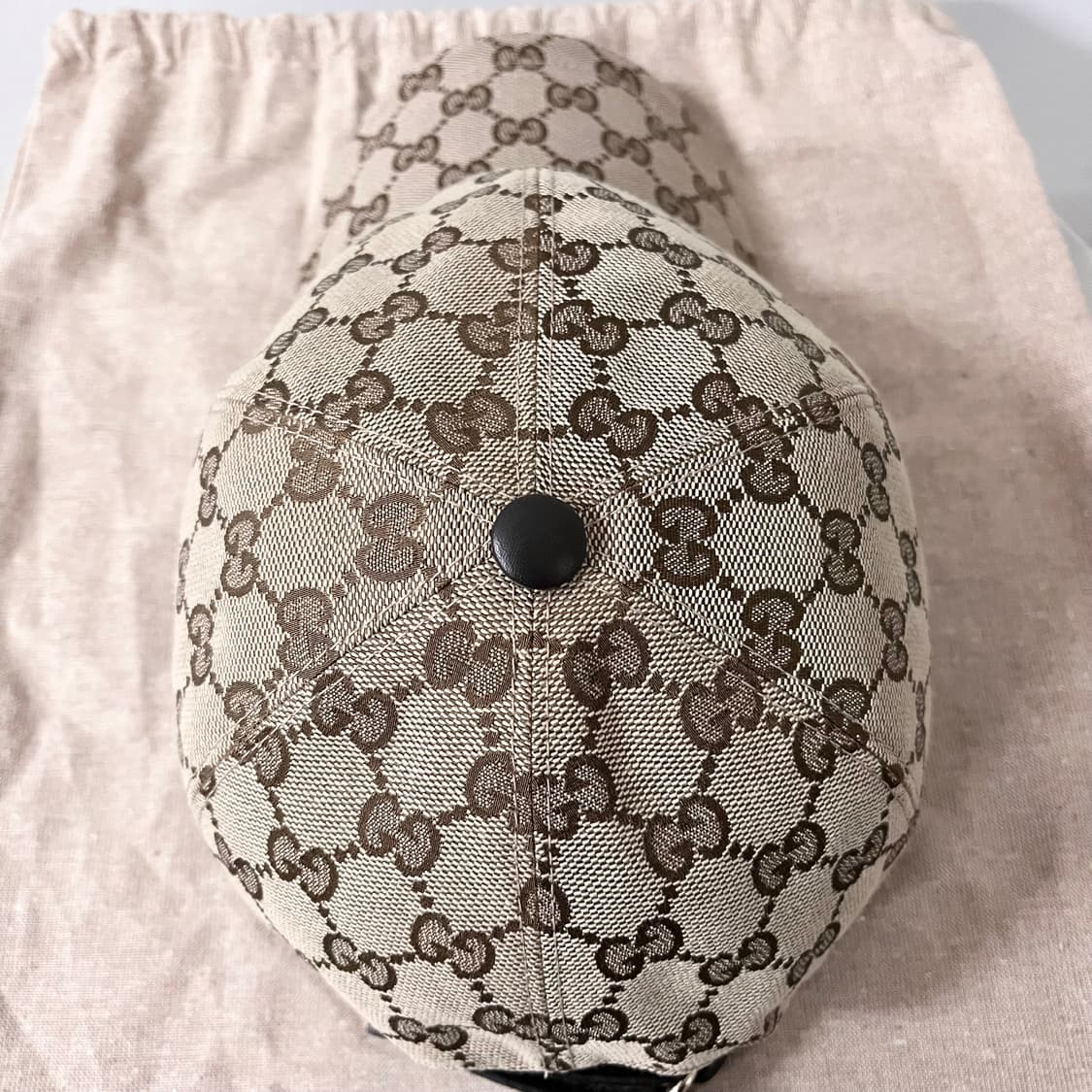 [미사용/정품] 구찌 웹 GG 볼캡 모자 상품이미지5