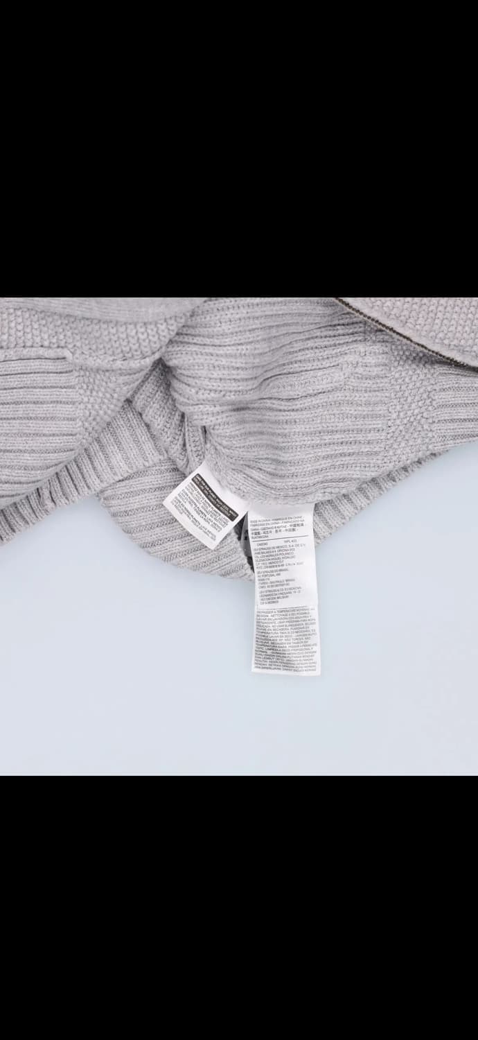 리바이스 여성 숄카라 투웨이 니트 집업 1103HR1 상품이미지5