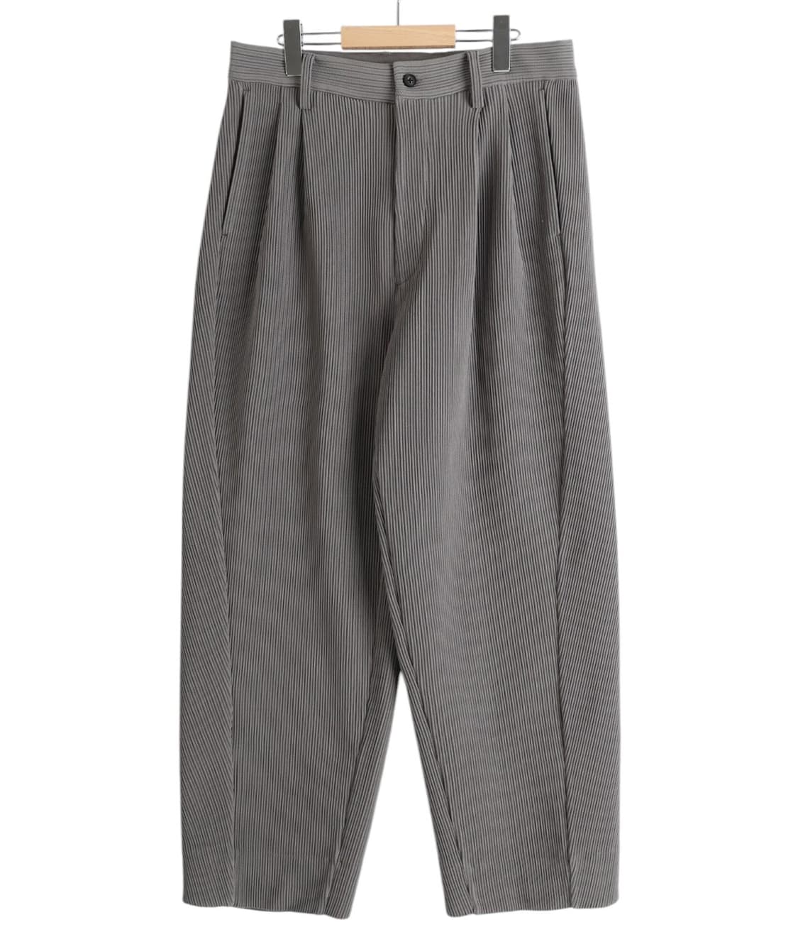 [S]sstein 슈타인 그라데이션 플리츠 트위스트 와이드 트라우저 팬츠 상품이미지1