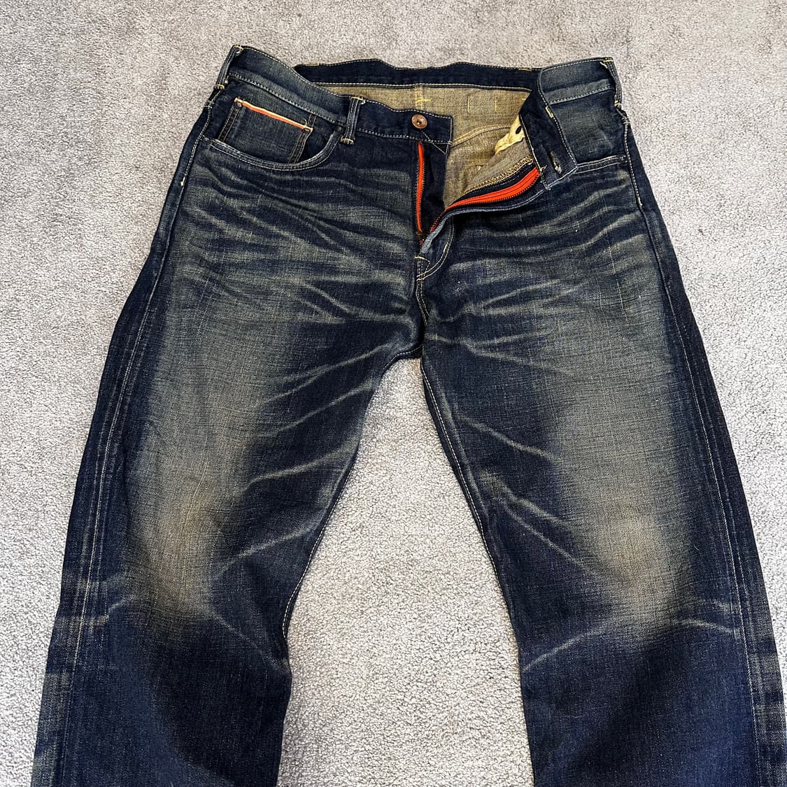 에드윈 505Z 신치백 셀비지 데님38 상품이미지8