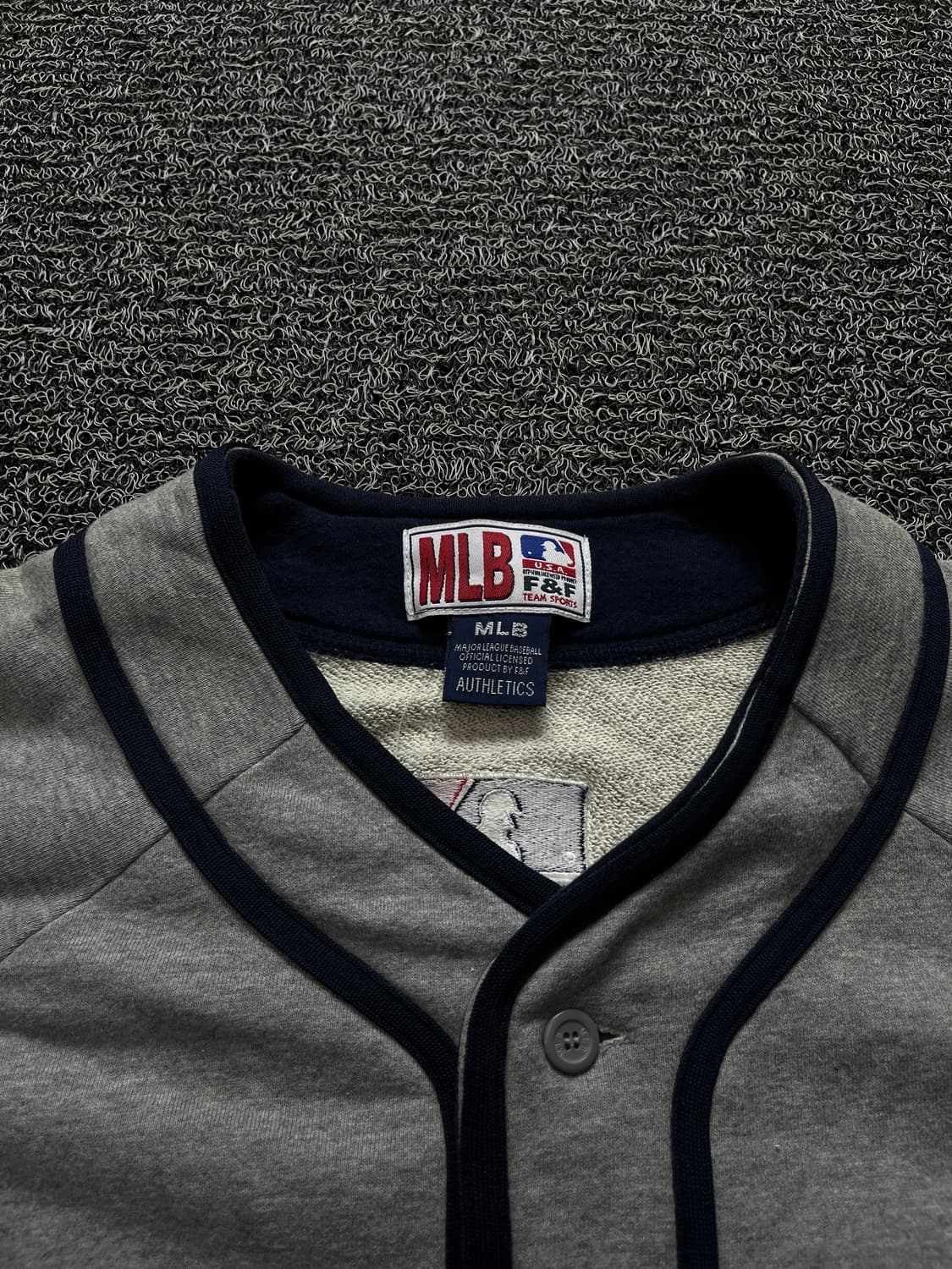00s MLB 뉴욕 양키스 빅로고 베이스볼 져지 177 상품이미지4