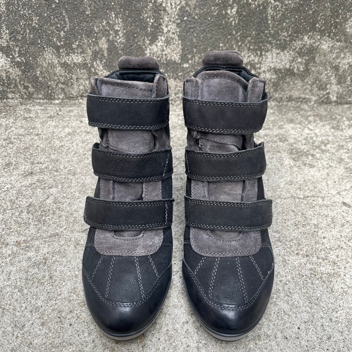 [230] GEOX 레더 웨지힐 스니커즈 상품이미지4