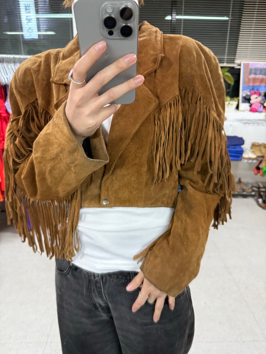 Phoenix fringe jacket 프린지자켓 상품이미지6