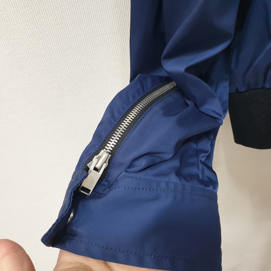 시스템 옴므 네이비 브이넥 집업 자켓 105 상품이미지5