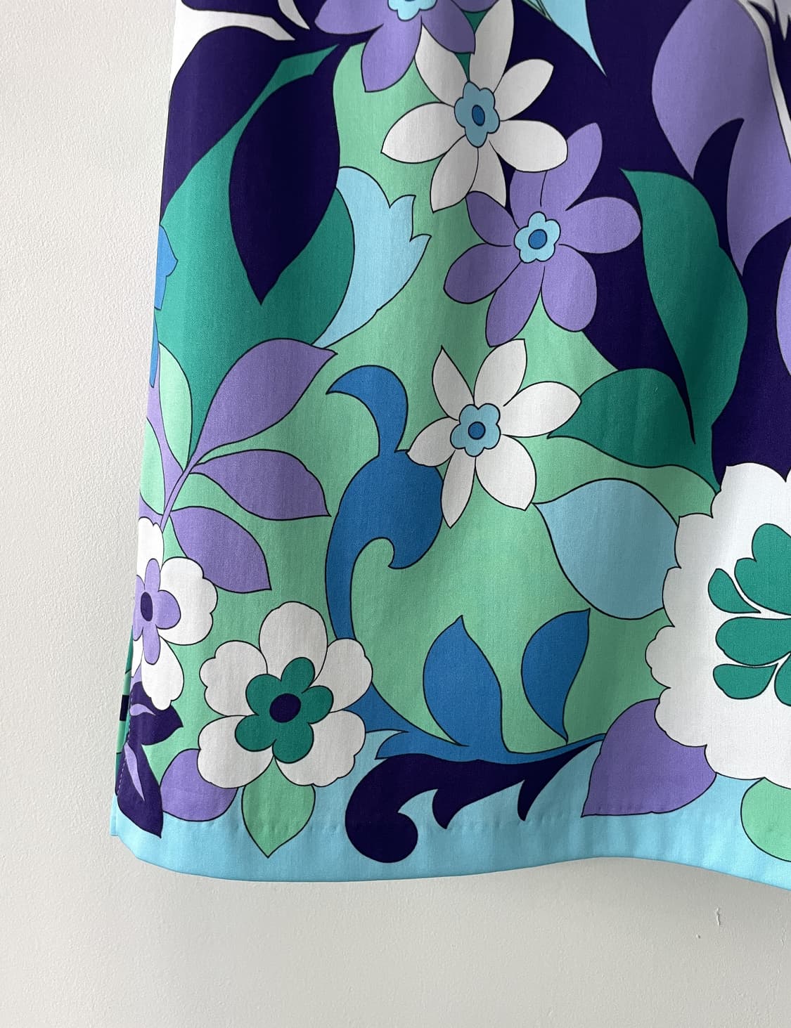 VINTAGE bold floral a-line skirt 상품이미지3