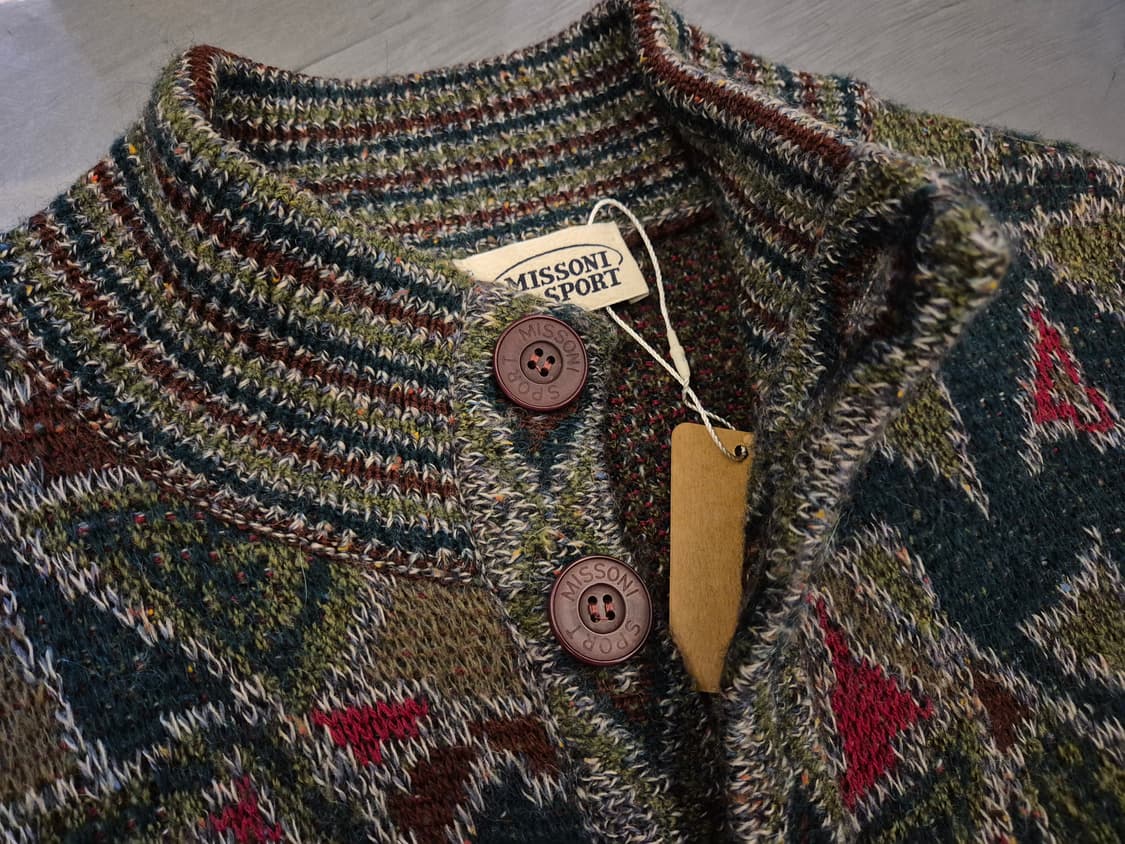 90s 미쏘니 울 가디건 상품이미지7