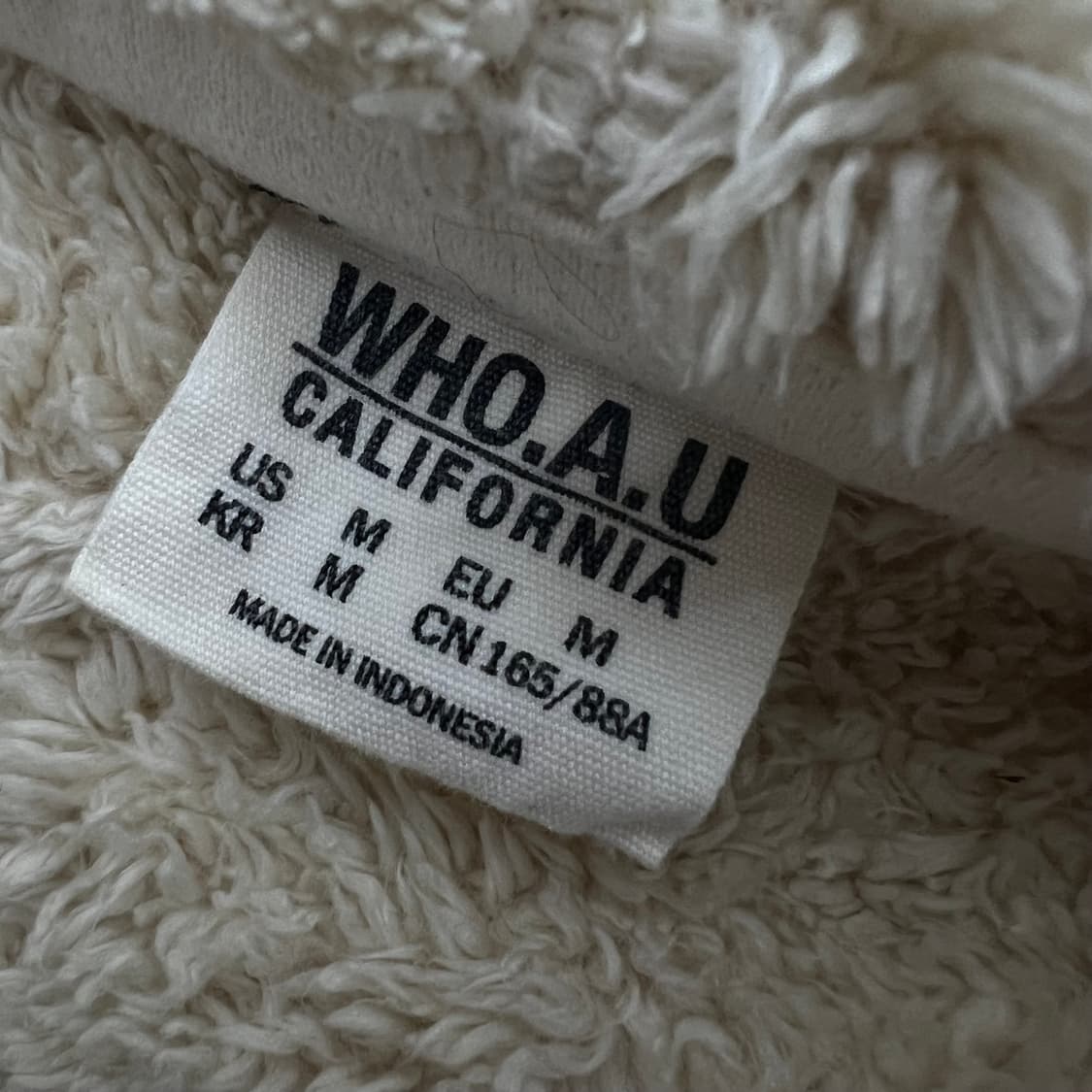 후아유 기모 후드집업  상품이미지7