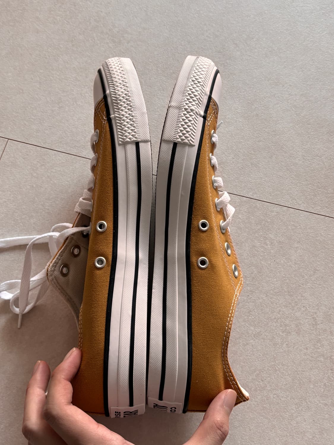 크롬하츠 아들내미도 다시 신는 올스타 로우 - 머스타드 290 상품이미지5