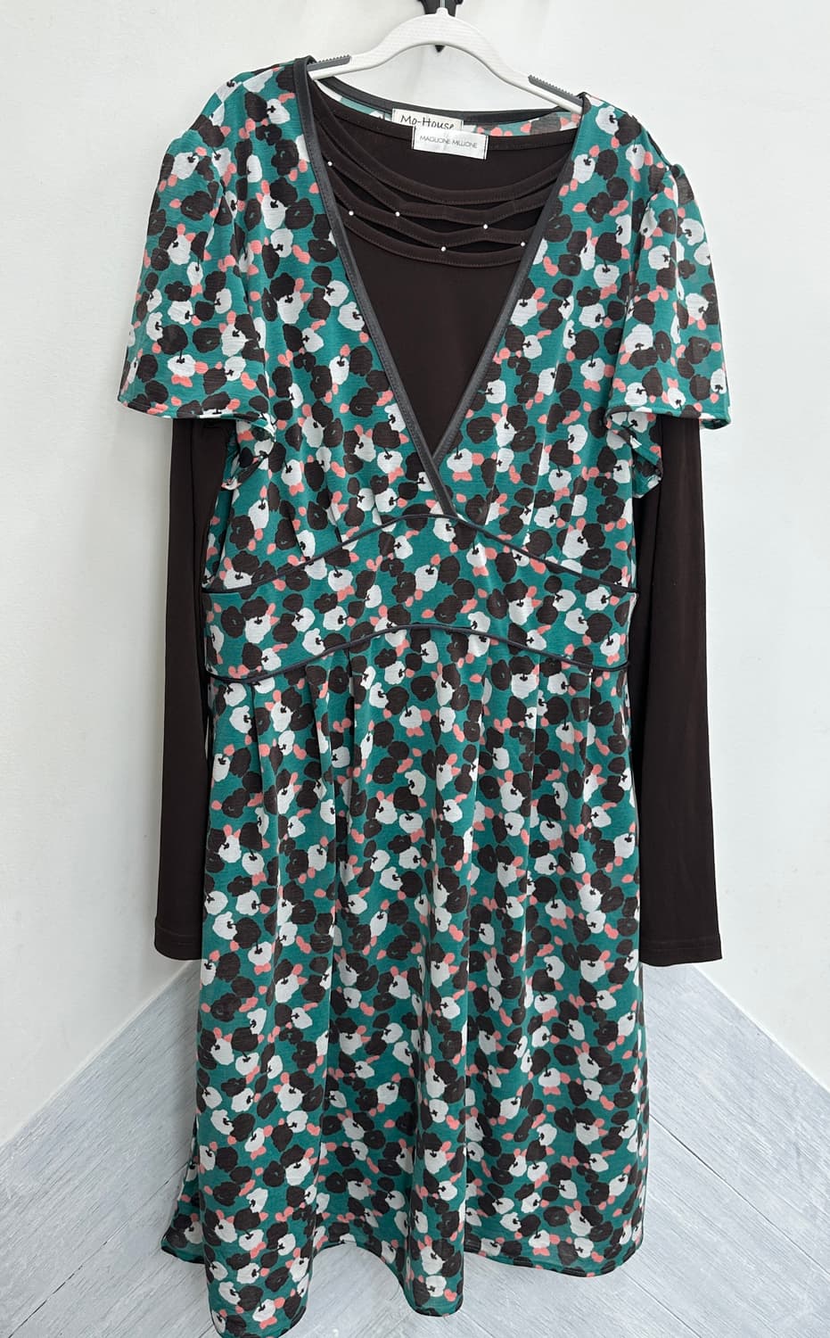 🤎하구미의 너드걸 코디세트🤎 원피스 에스닉 보헤미안 레이어드 히피 상품이미지2