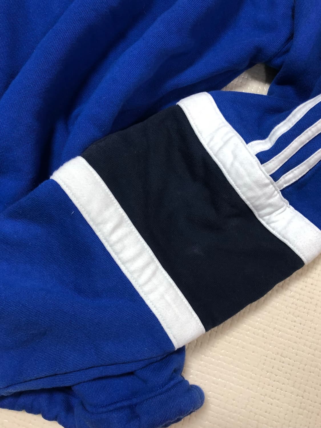 빈티지 아디다스 블루 파이어버드 스웻셔츠 상품이미지9