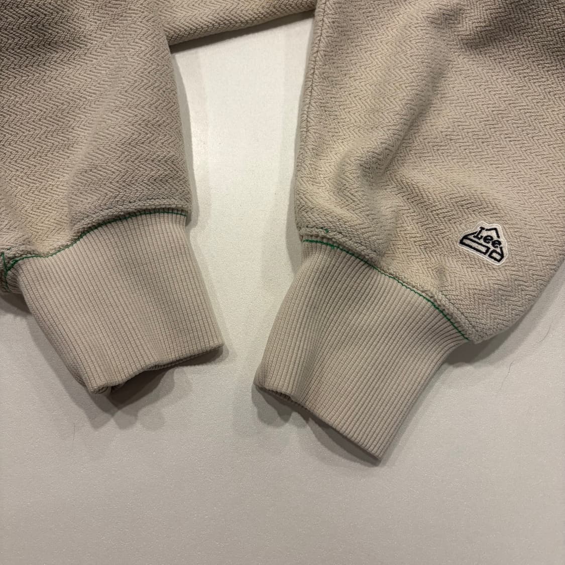 [S] Lee 리 헤링본 후드티 아이보리 B993 상품이미지7