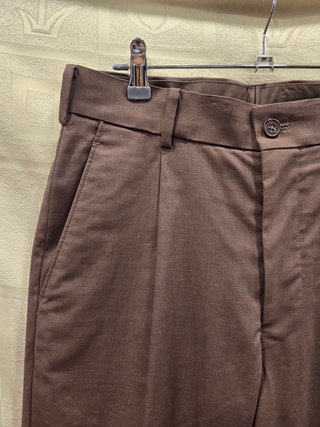 거의새거)유니클로 U 남성 와이드 피트 테이퍼드 팬츠 27~28 상품이미지3