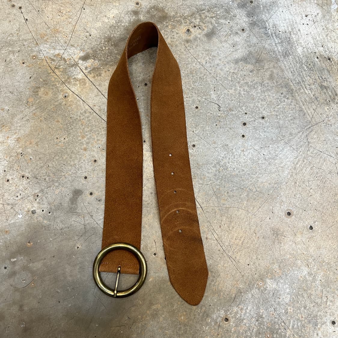 agnes.b 스웨이드 벨트 상품이미지2