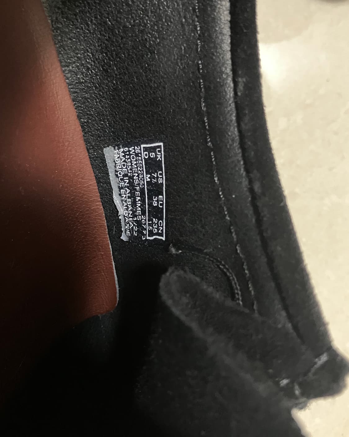 클락스 왈라비 블랙 235 상품이미지3