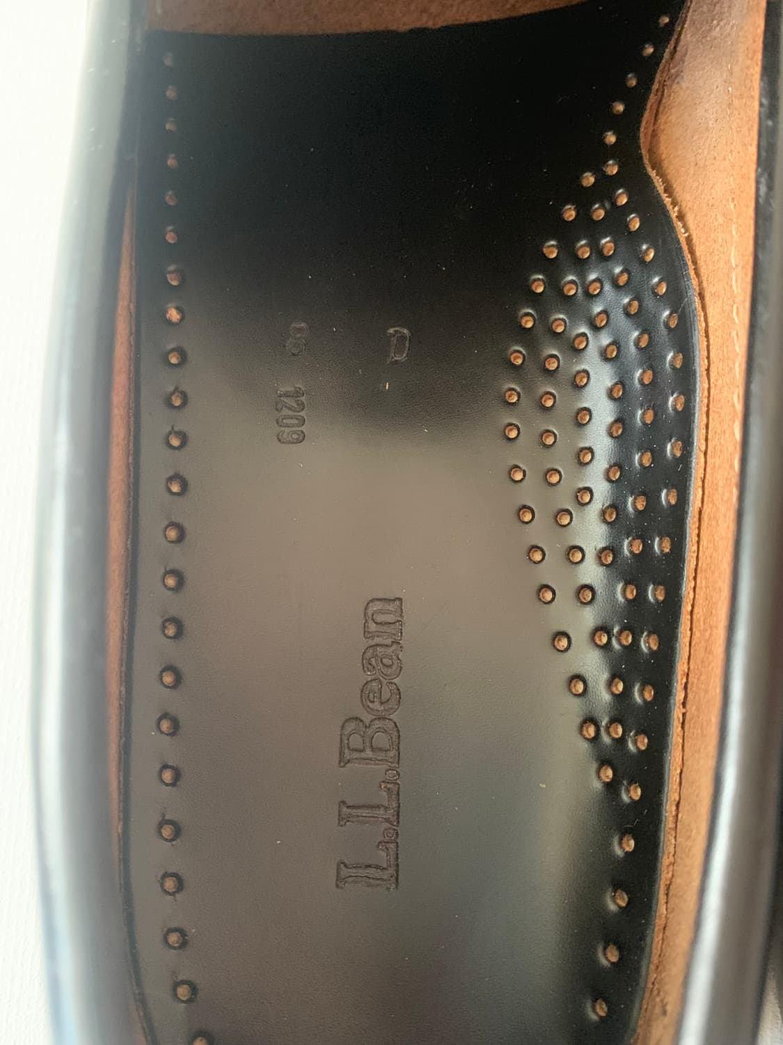 엘엘빈 L.L.Bean 블랙 소가죽 페니 로퍼 260 하루타 상품이미지5