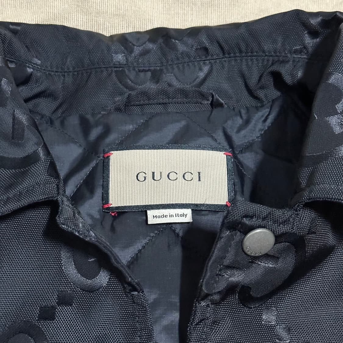 [정품] 구찌 GG 자카드 라인 하이엔드 자켓 Xl 풀구성품 상품이미지4