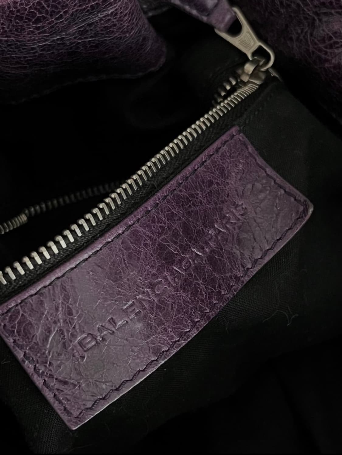 Balenciaga Motorcycle Bag 발렌시아가 모터백 딥퍼플 상품이미지2