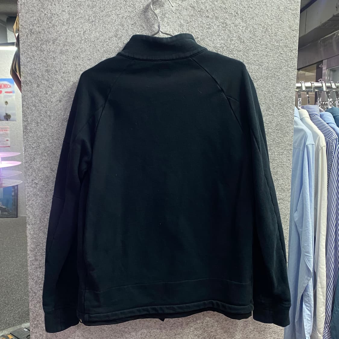 C.P 컴퍼니 렌즈 블랙 코튼 집업  B3041 상품이미지3