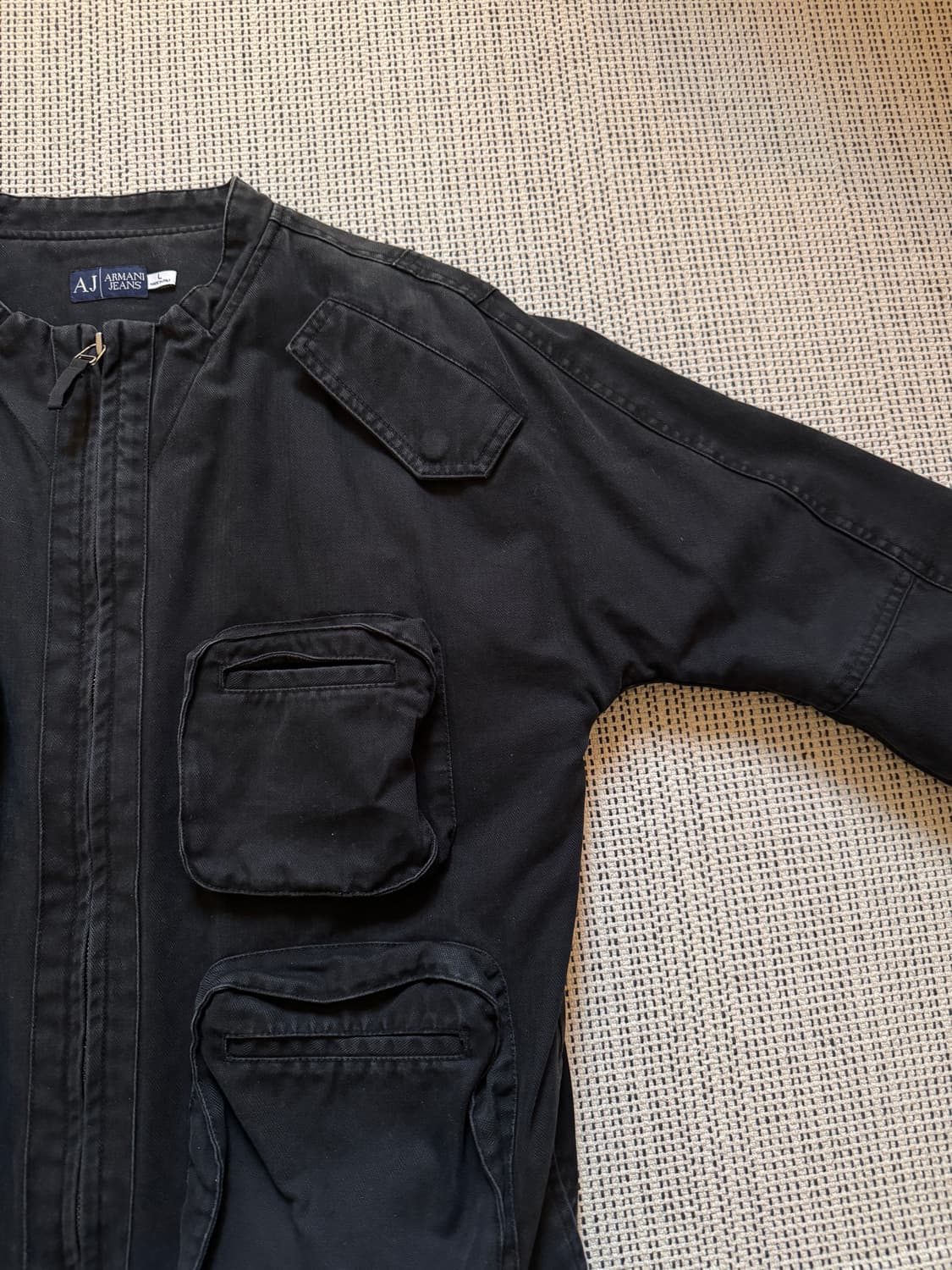 90s 아르마니 아카이브 멀티 포켓 코튼 점퍼 상품이미지4