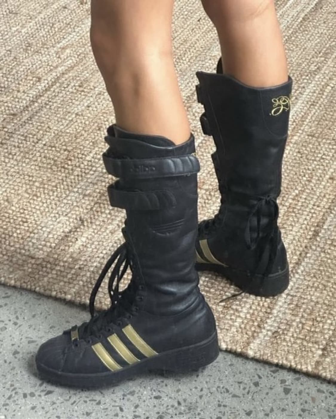 아디다스 미시 엘리엇 롱부츠 복싱부츠 하이탑 상품이미지4