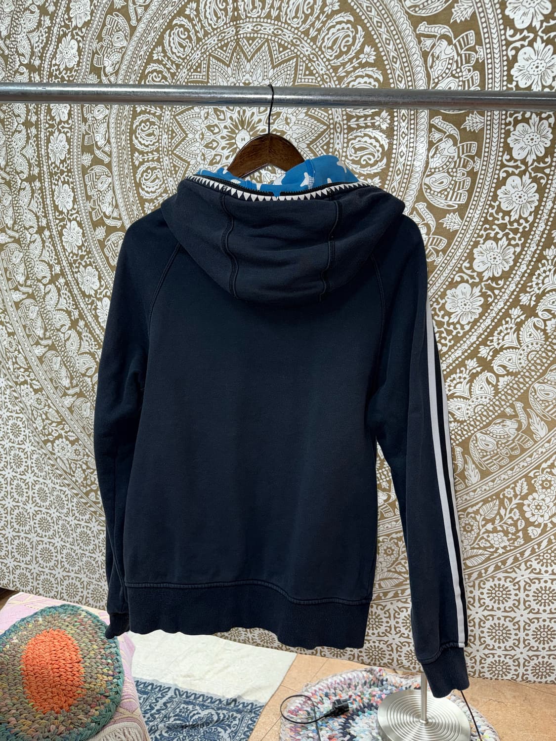 아디다스 스타프린팅 샤크 후드집업 상품이미지6